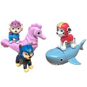 Paw Patrol Aqua Pups Seahorse and Shark